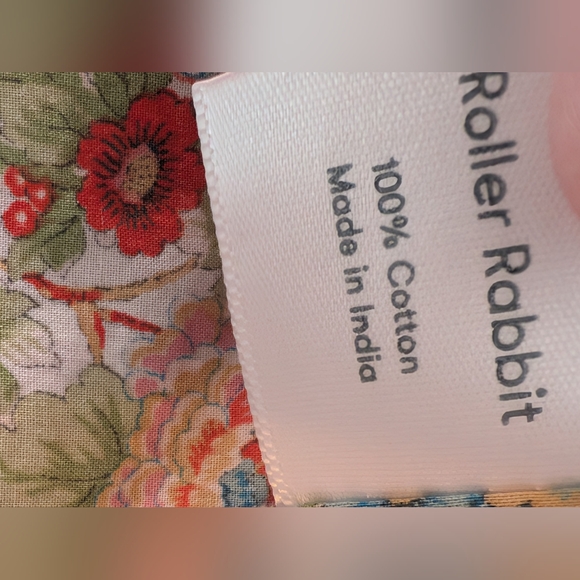 Roller Rabbit Floral Multicolor Top - Picture 6 of 12